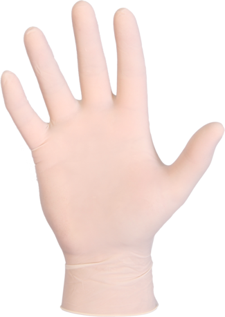 PDB_Onderzoekshandschoen_Latex_Wit_Dimensiokopie