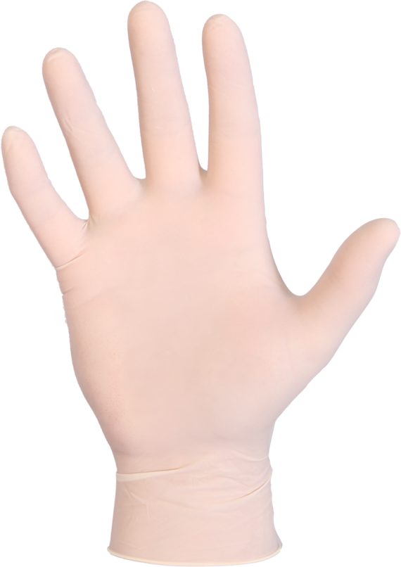 PDB_Onderzoekshandschoen_Latex_Wit_Dimensiokopie